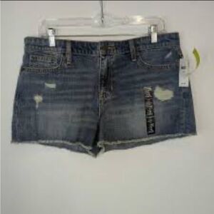 GAP Sexy Boyfriend Denim Shorts
Raw Hem Size 29